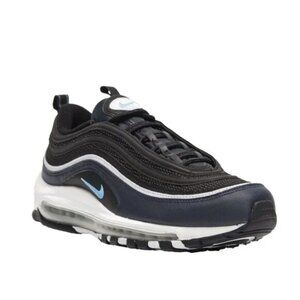 Nike | Air Max 97 Low Running Shoes Black Dark Obsidian University Blue